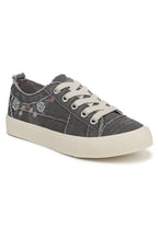 Blowfish J8780F3020BST Very Sadie Charcoal Canvas Sneaker