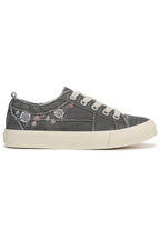 Blowfish J8780F3020BST Very Sadie Charcoal Canvas Sneaker