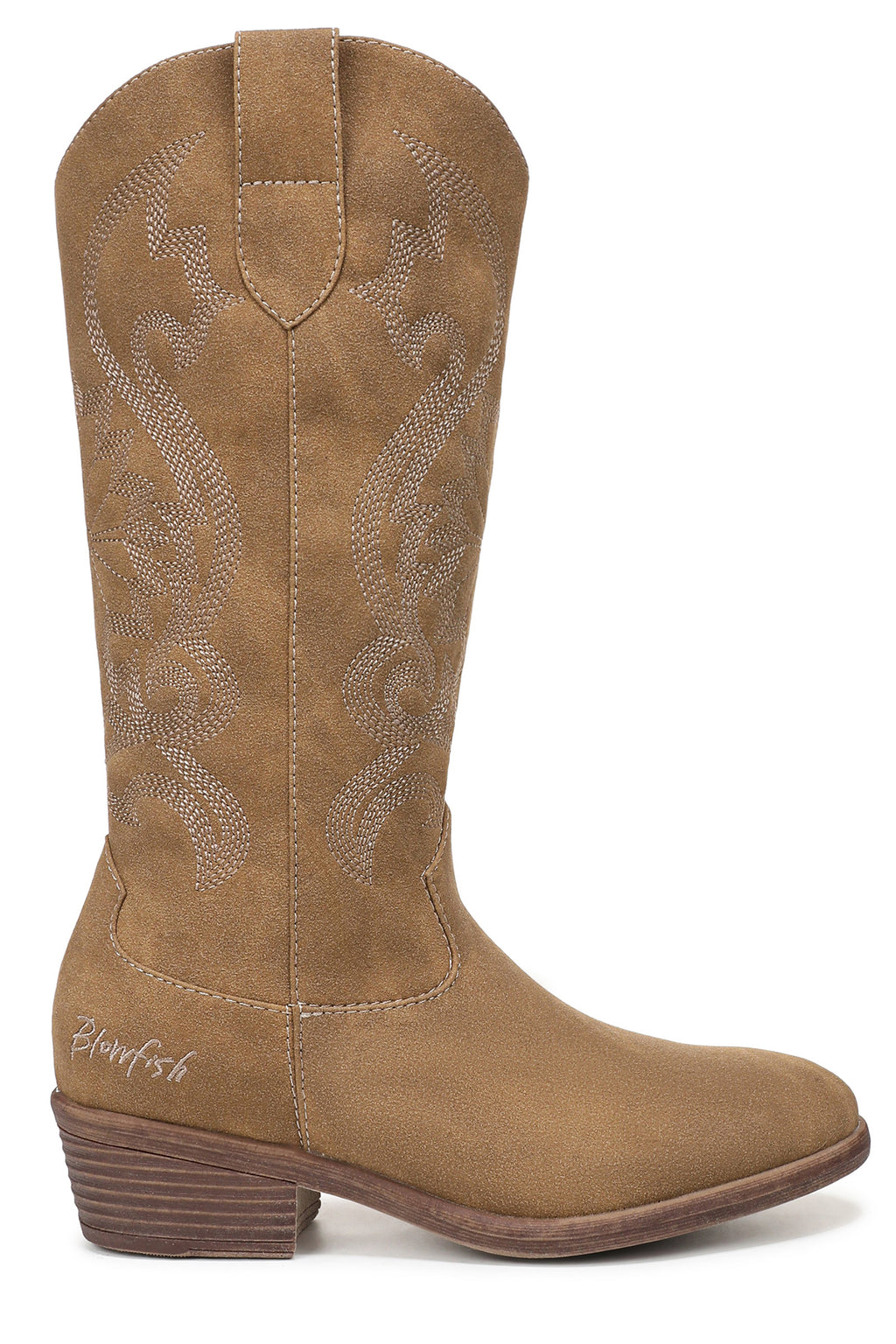 Blowfish Stutter Tan Brown Boots K0508 S2200, side view
