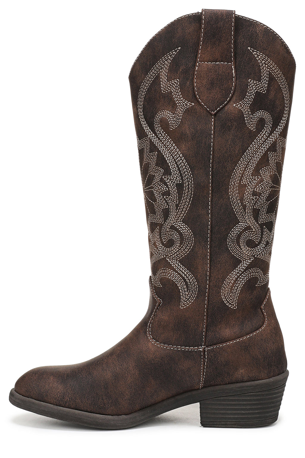 Blowfish Stutter Whiskey Brown Boots K0508 S3201, inside side view