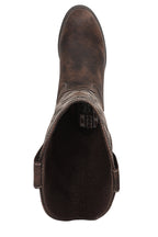 Blowfish Stutter Whiskey Brown Boots K0508 S3201, top view into the shaft