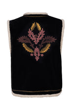 BRDR Celia Noir Black Vest, back packshot