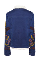 BRDR Raw Dark Indigo Blue Denim Jacket, back packshot
