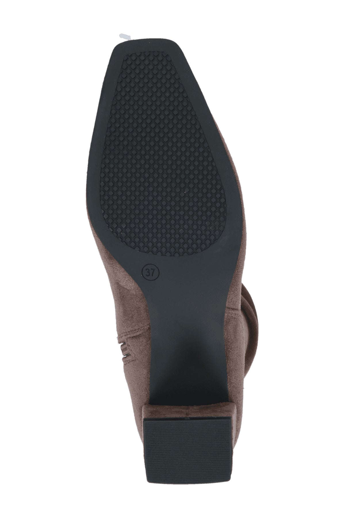 Caprice Café Brown Stretch Slouch Boots 25303, sole view
