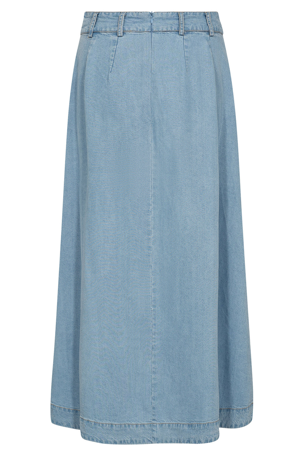 Co'Couture TillyCC Fade Denim Blue Anya Pleat Skirt 262-44017 114