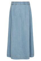 Co'Couture TillyCC Fade Denim Blue Anya Pleat Skirt 262-44017 114