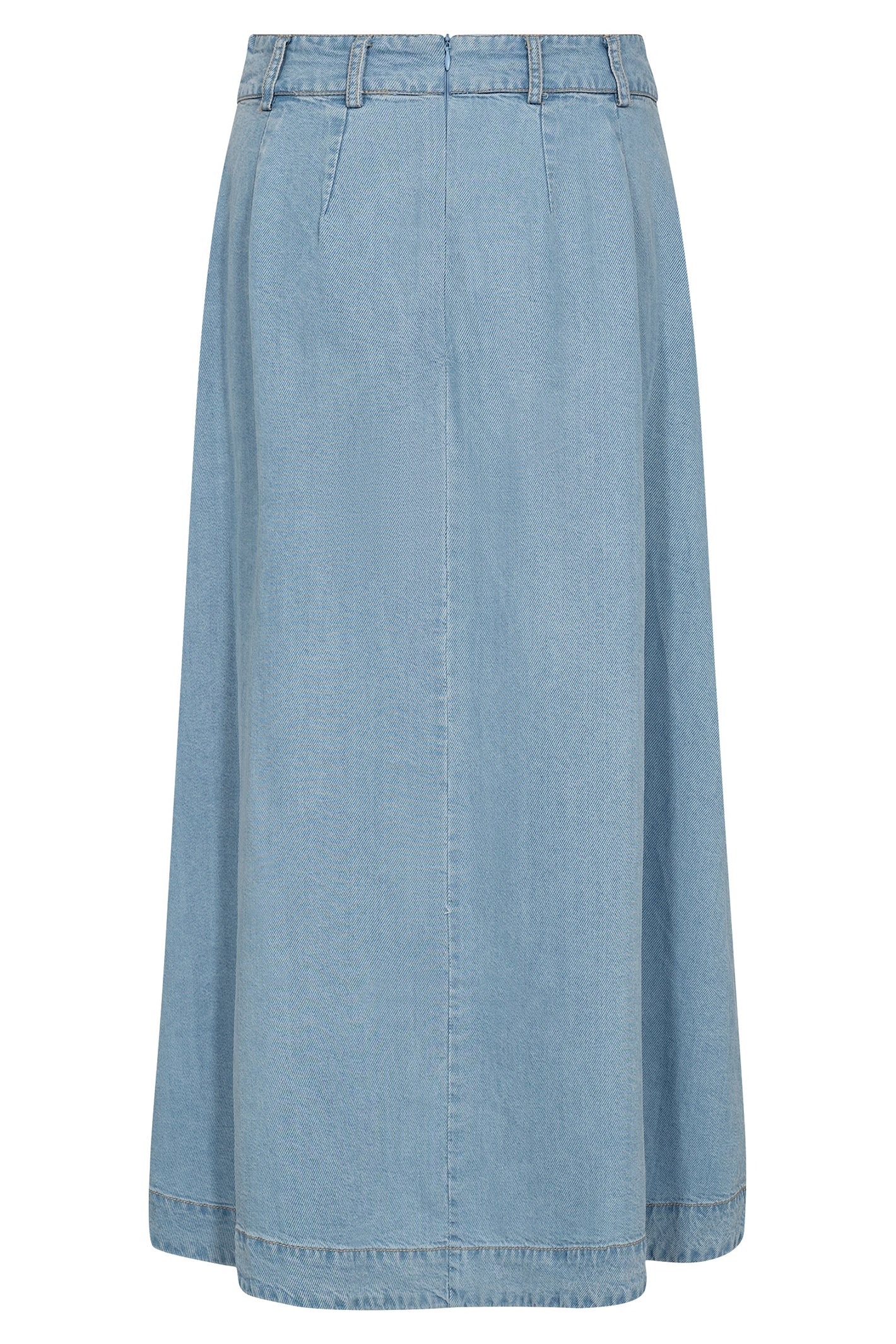 Co'Couture TillyCC Fade Denim Blue Anya Pleat Skirt 262-44017 114