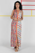 Conditions Apply Multicolour Malvina Maxi Dress CA403442