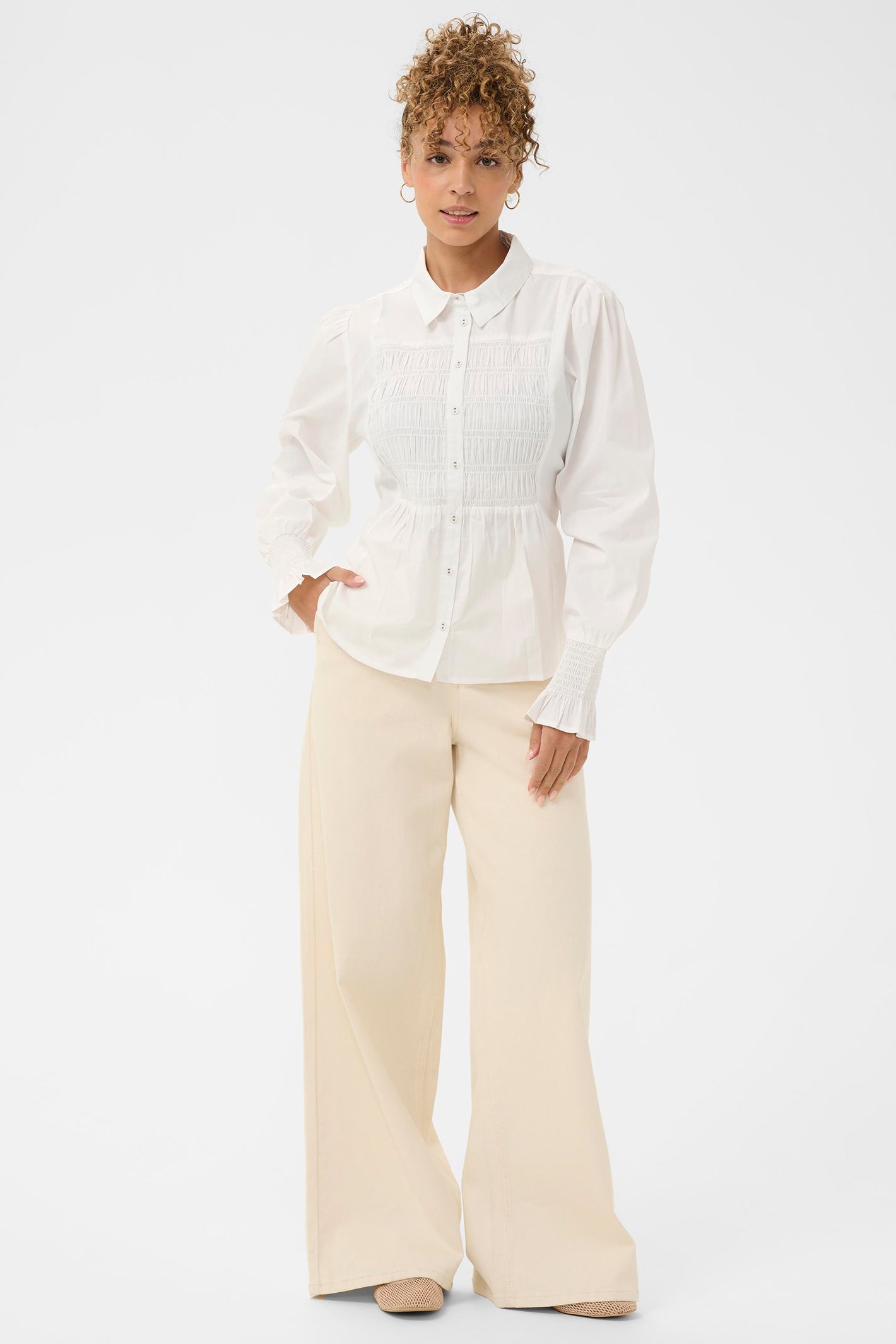 Cream Clothing CRAdeline Snow Shite Shirt 10613216 110602