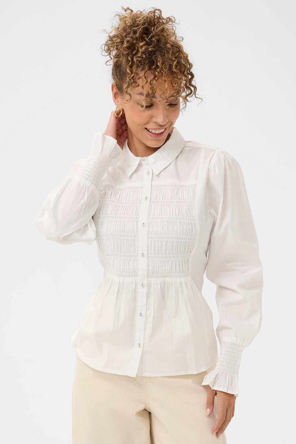 Cream Clothing CRAdeline Snow Shite Shirt 10613216 110602