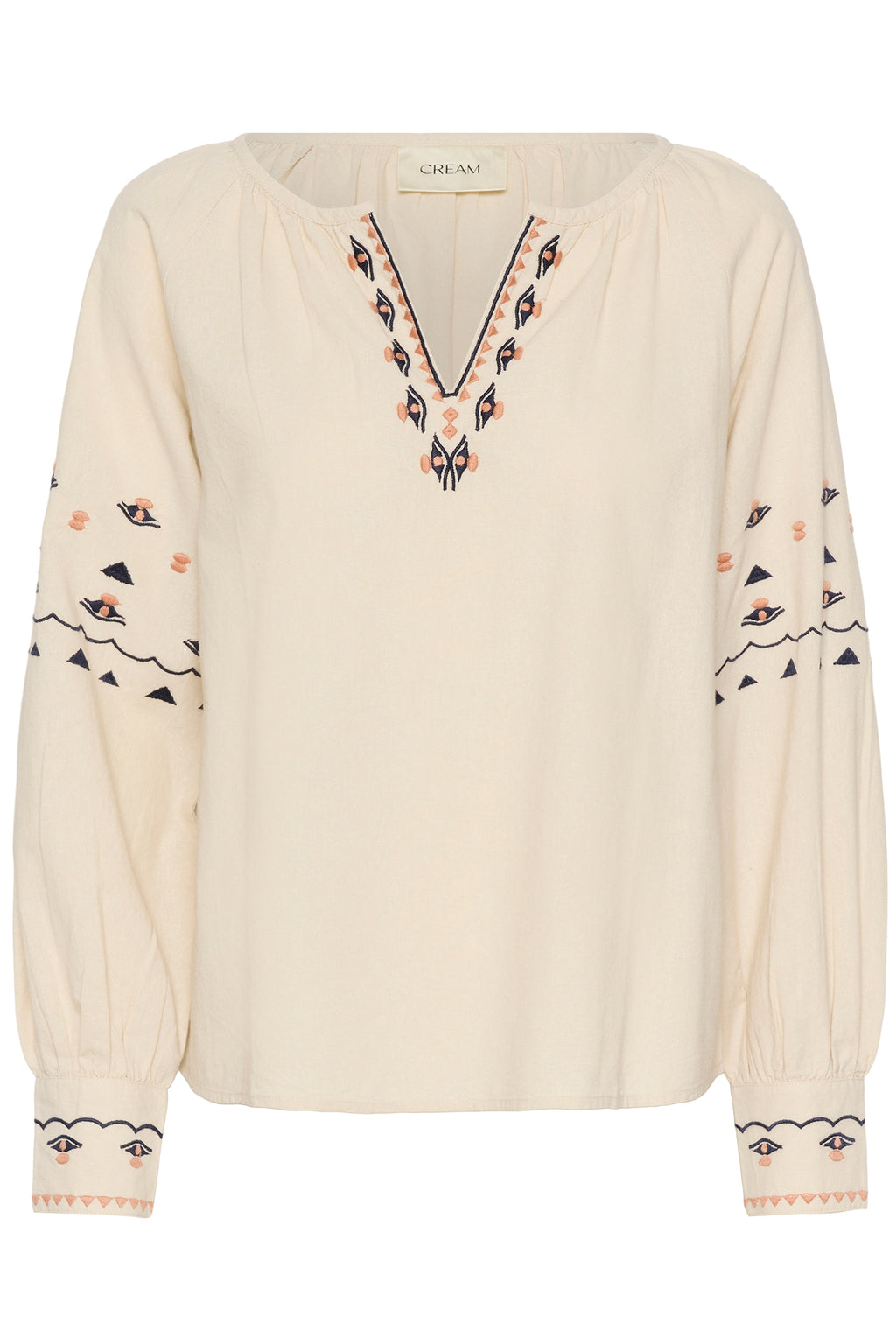 Cream Clothing CRAgate Oatmeal Blouse 10614667 130401