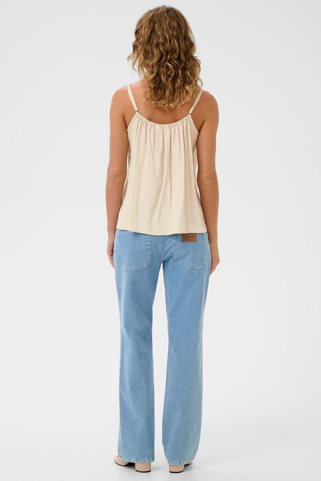 Cream Clothing CRAnna Oatmeal Top 10611224 130401