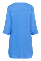 Cream Clothing CRBellis Palace Blue Caftan Short Dress 10611576 184043
