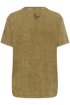 Cream Clothing CRCarmen Pitch Black Butterfly T-Shirt 10614822 109227