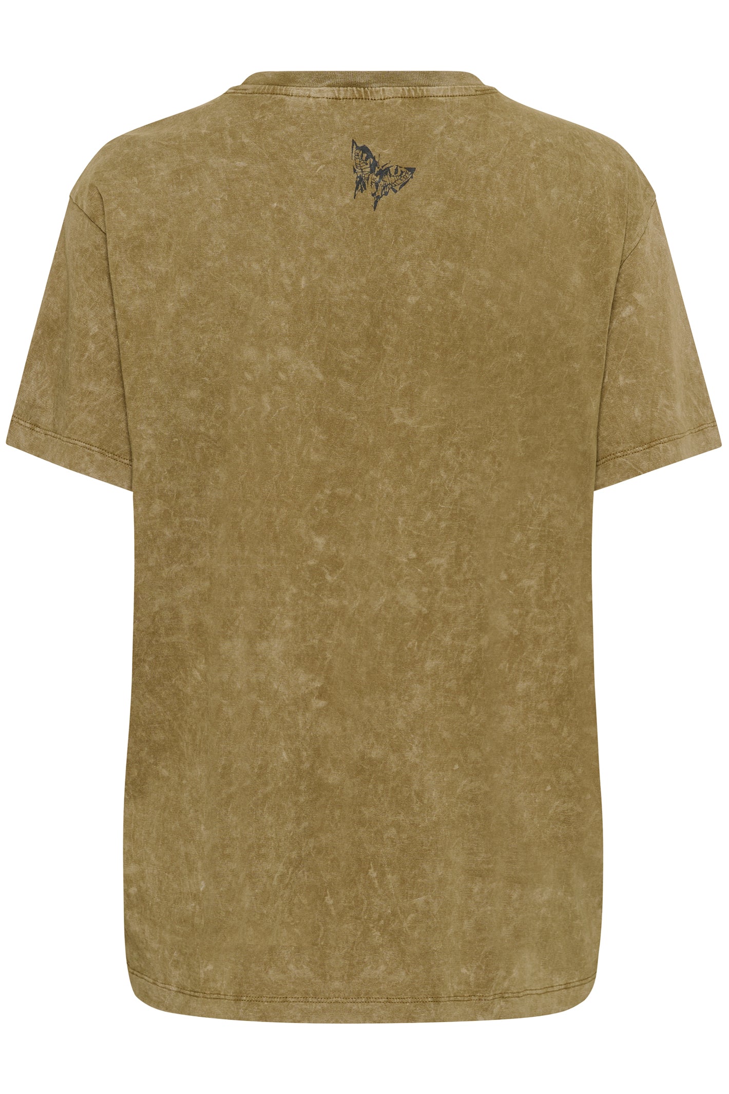 Cream Clothing CRCarmen Pitch Black Butterfly T-Shirt 10614822 109227