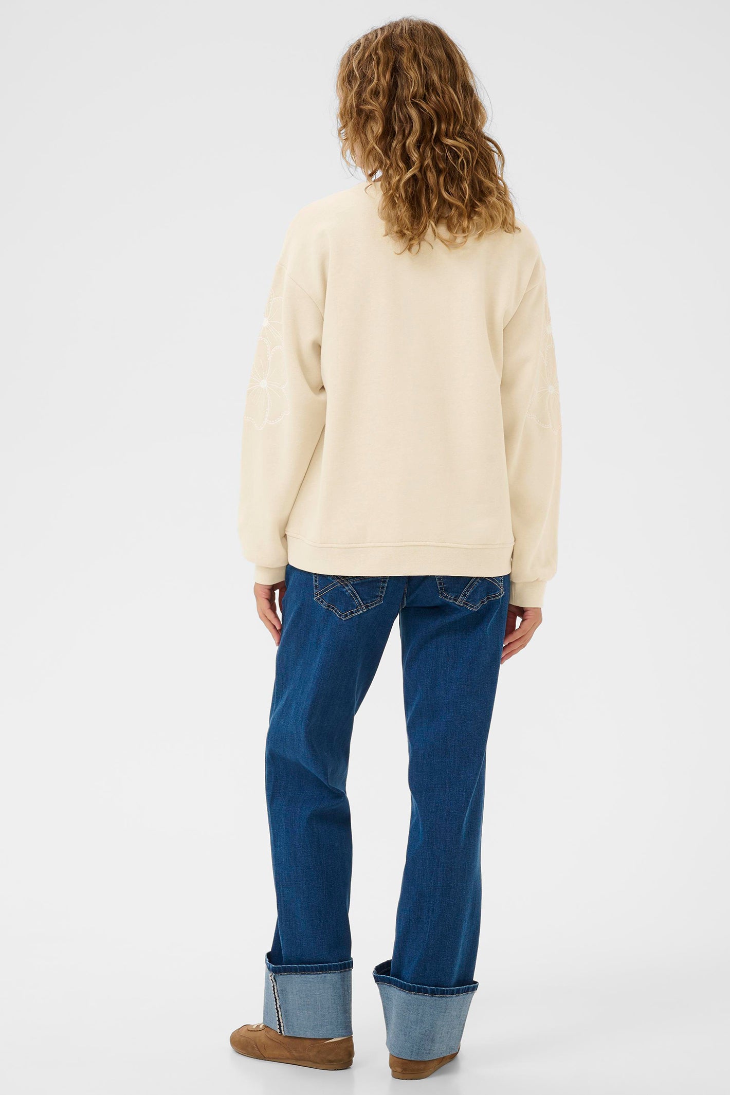 Cream Clothing CRDaria Oatmeal Sweatshirt 10614496 130401