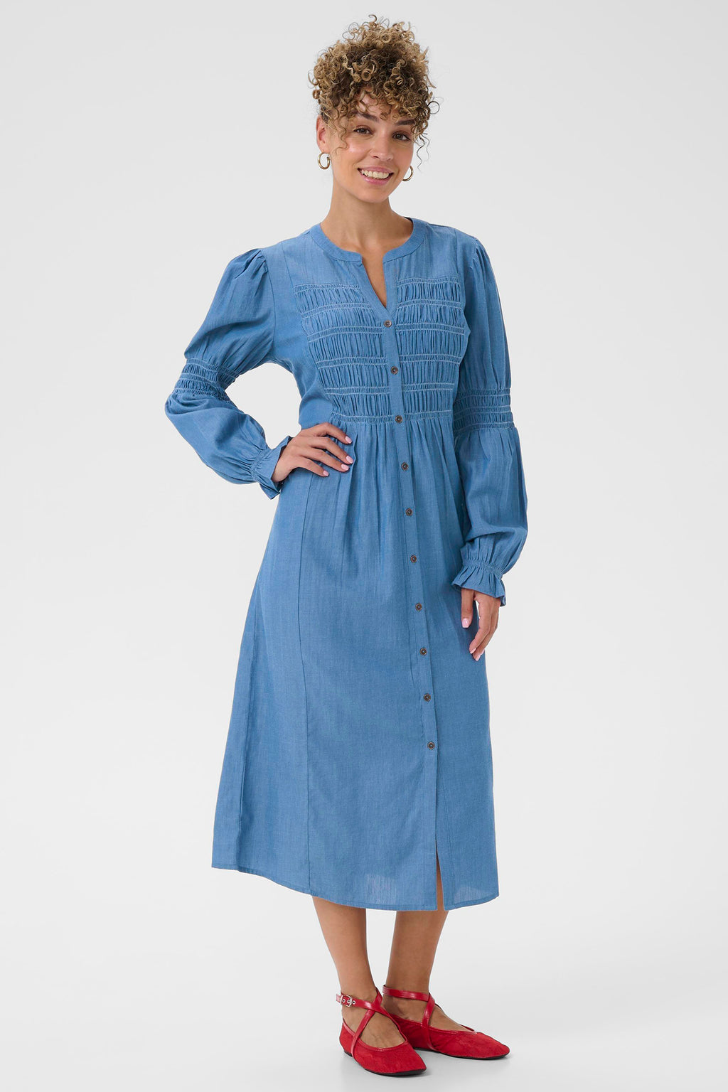 Cream Clothing CRKami Providence Blue Dress 10613687 106971