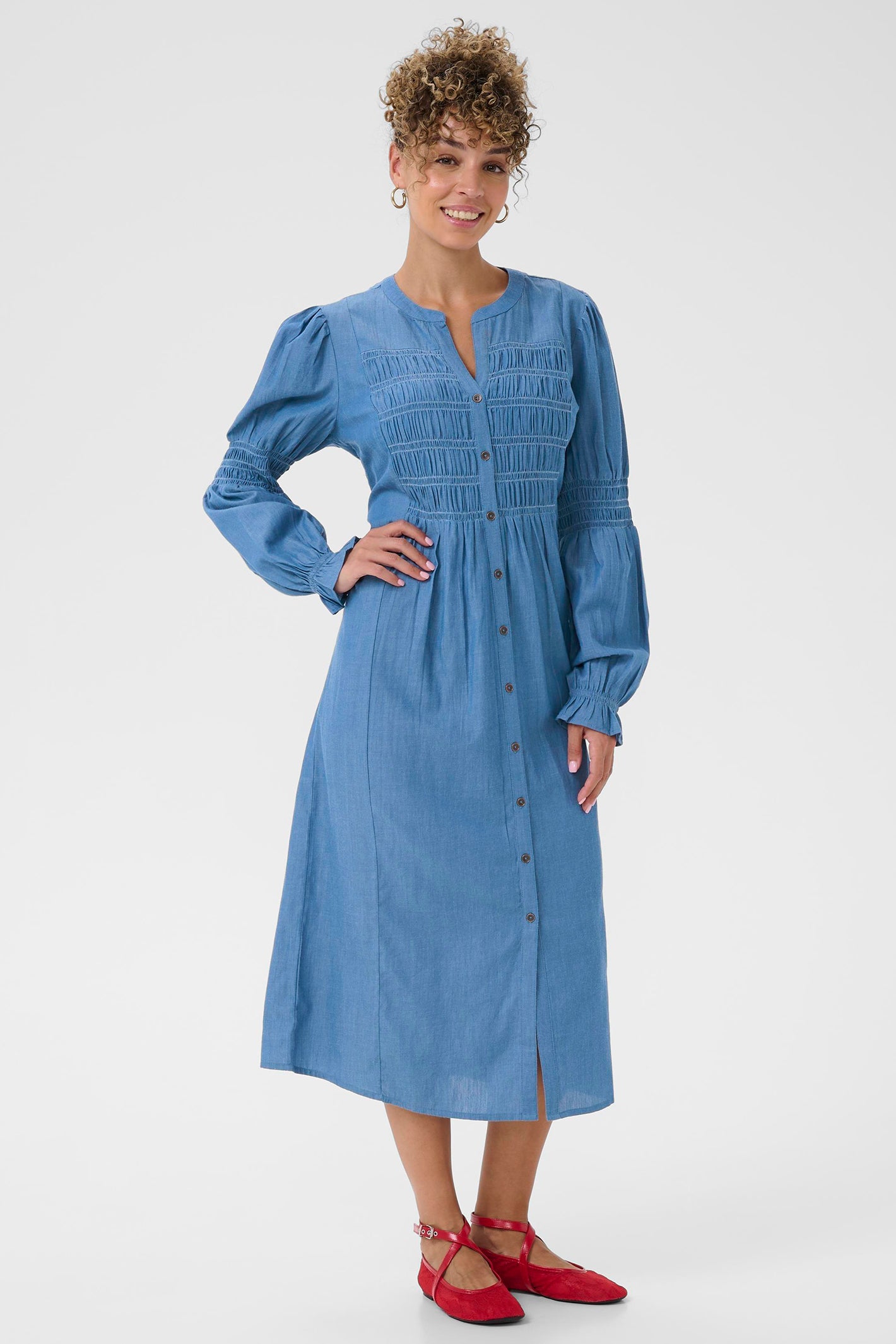 Cream Clothing CRKami Providence Blue Dress 10613687 106971