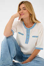Cream Clothing CRKatti Snow White T-Shirt 10614950 110602