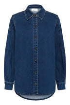 Cream Clothing CRMaddie Oakland Mid Blue Denim Shirt 10614569 108742