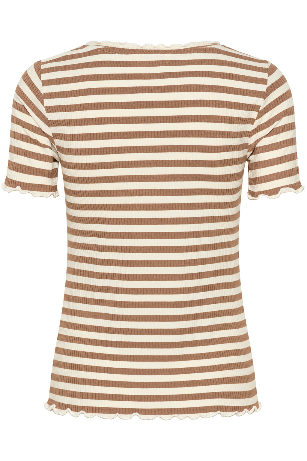 Cream Clothing CRRibba Cocoa Creme Stripe T-Shirt 10613876 108850
