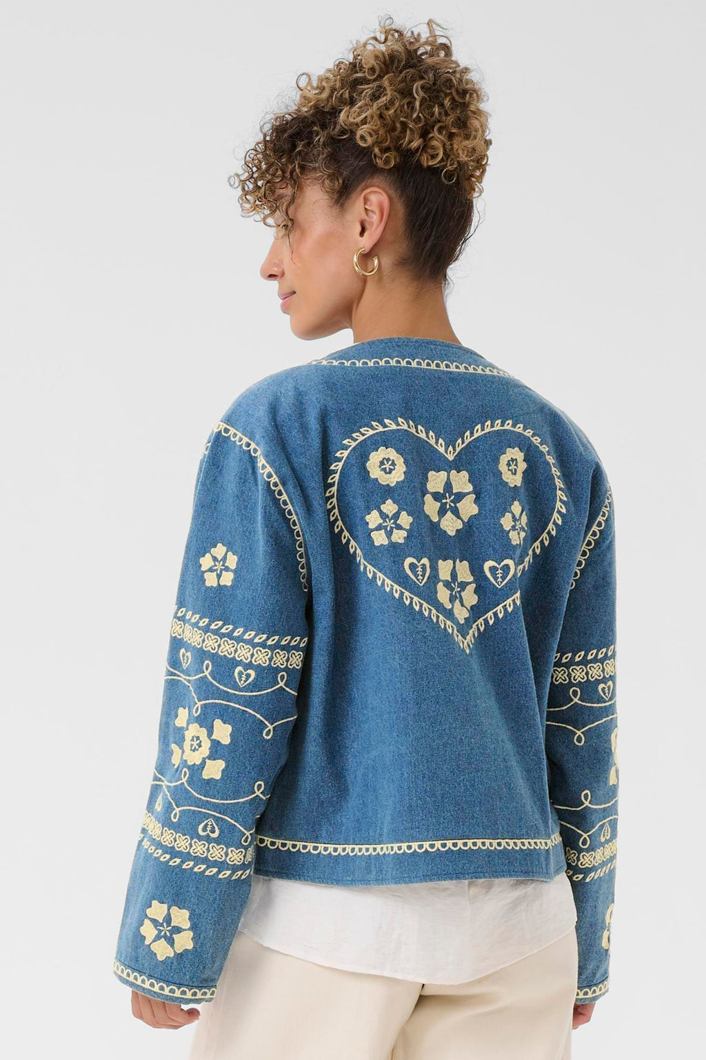 Cream Clothing CRTannie Portland Blue Jacket 10614559 104682