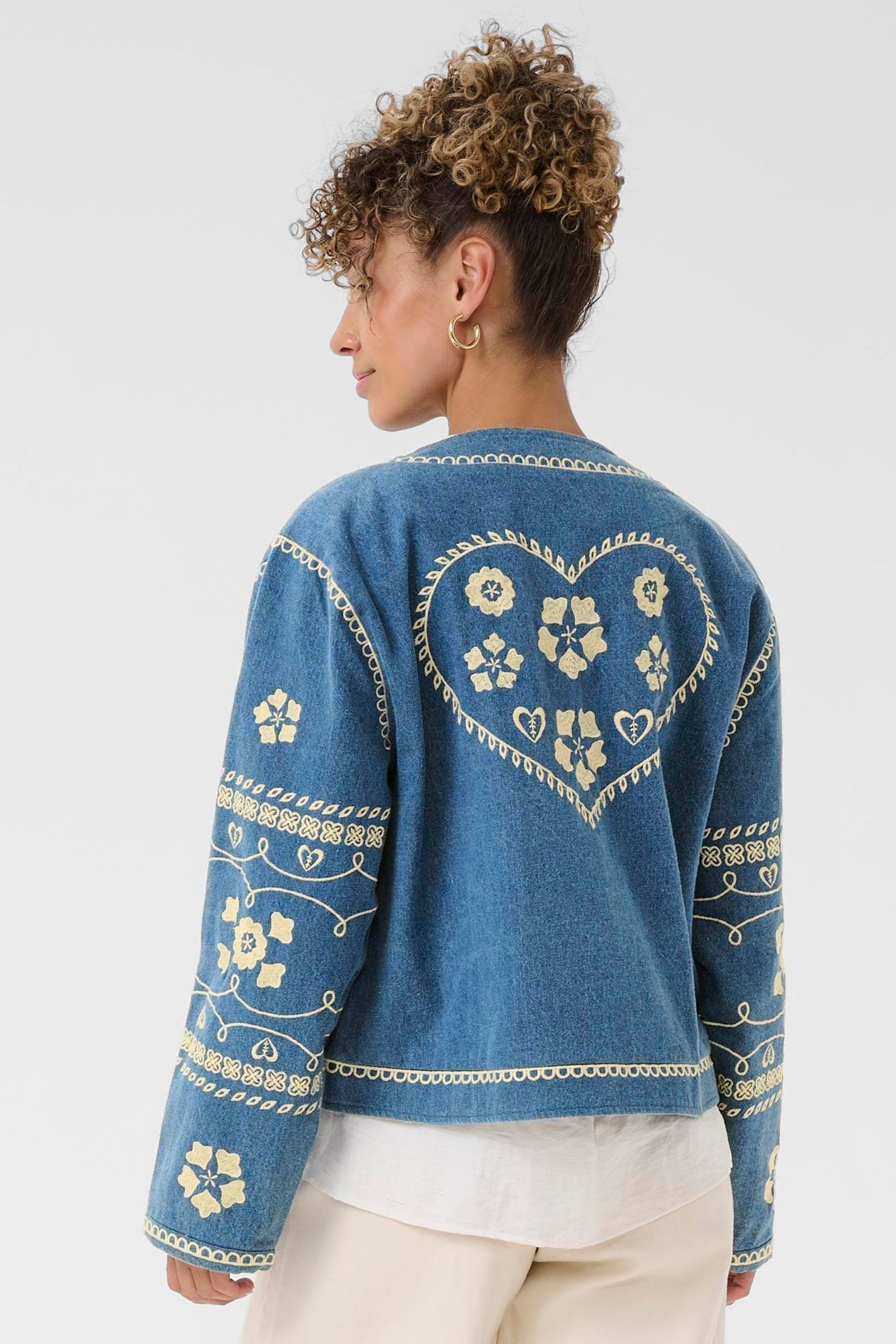 Cream Clothing CRTannie Portland Blue Jacket 10614559 104682