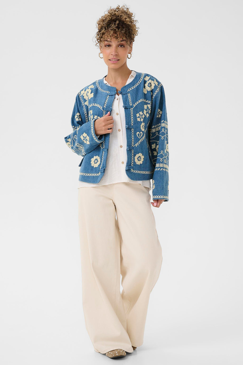 Cream Clothing CRTannie Portland Blue Jacket 10614559 104682