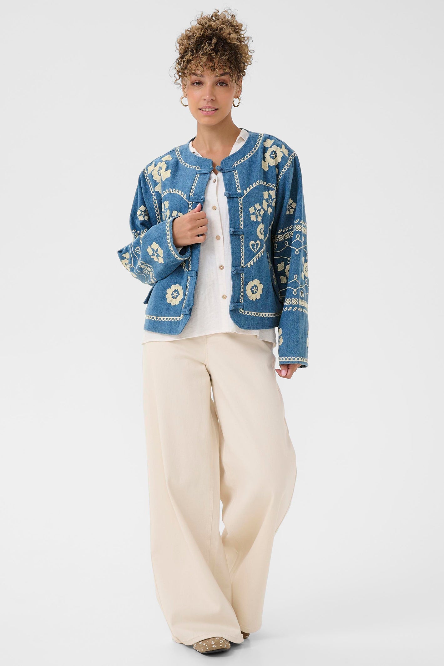 Cream Clothing CRTannie Portland Blue Jacket 10614559 104682