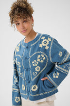 Cream Clothing CRTannie Portland Blue Jacket 10614559 104682