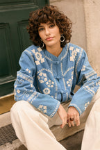Cream Clothing CRTannie Portland Blue Jacket 10614559 104682