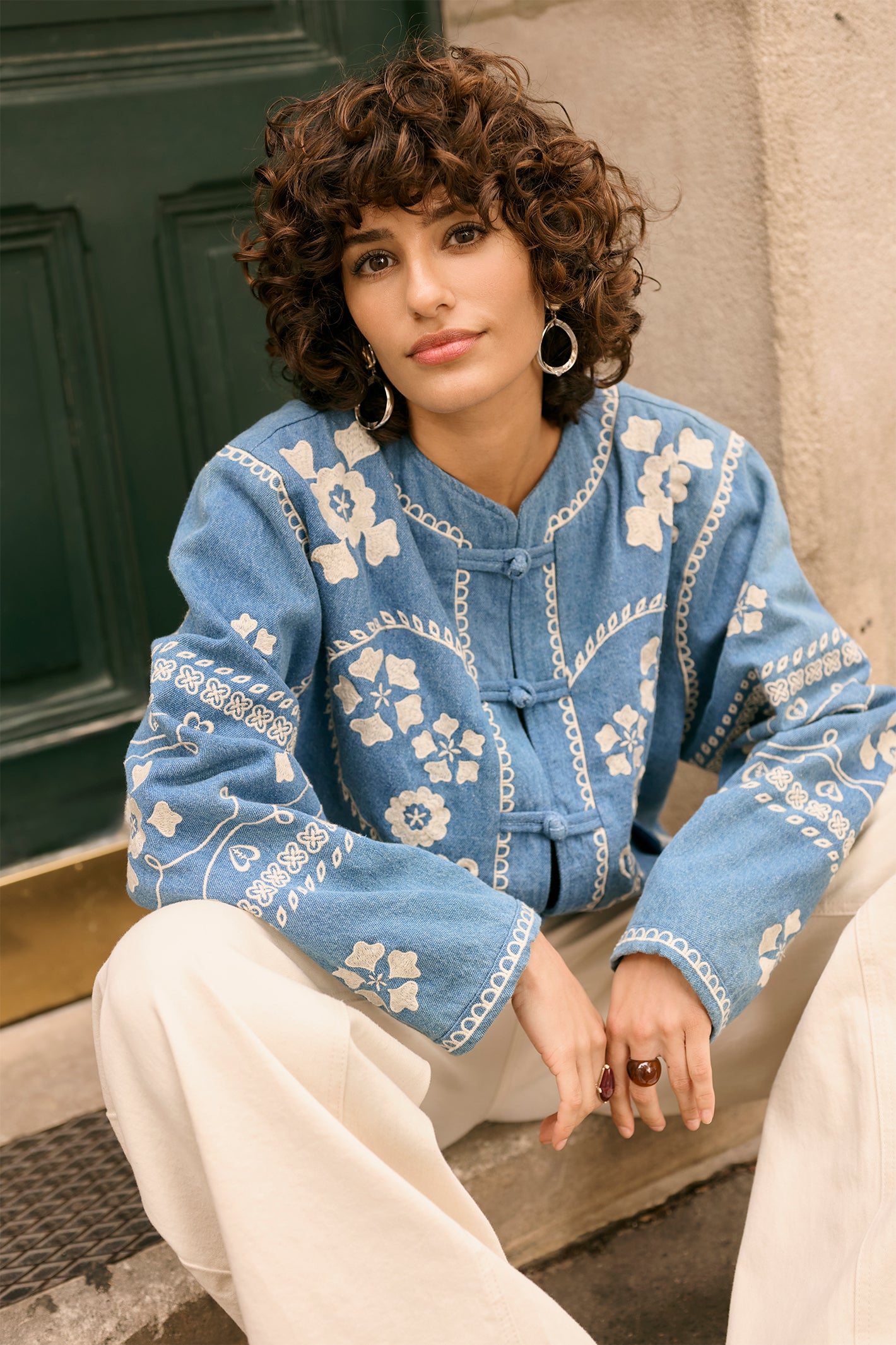 Cream Clothing CRTannie Portland Blue Jacket 10614559 104682