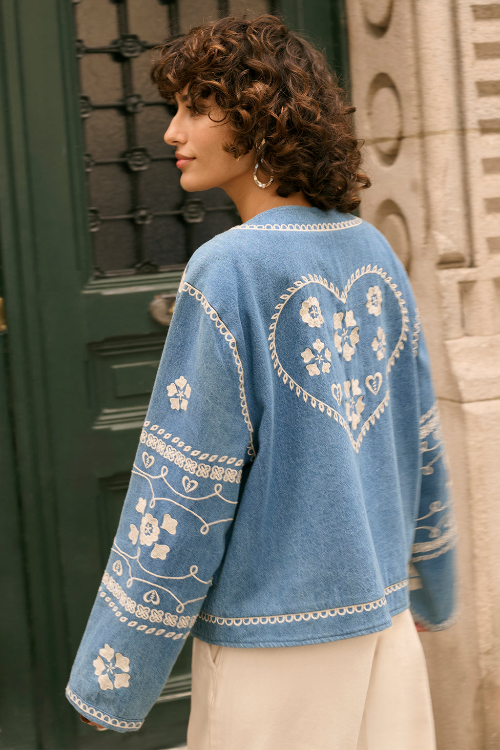 Cream Clothing CRTannie Portland Blue Jacket 10614559 104682