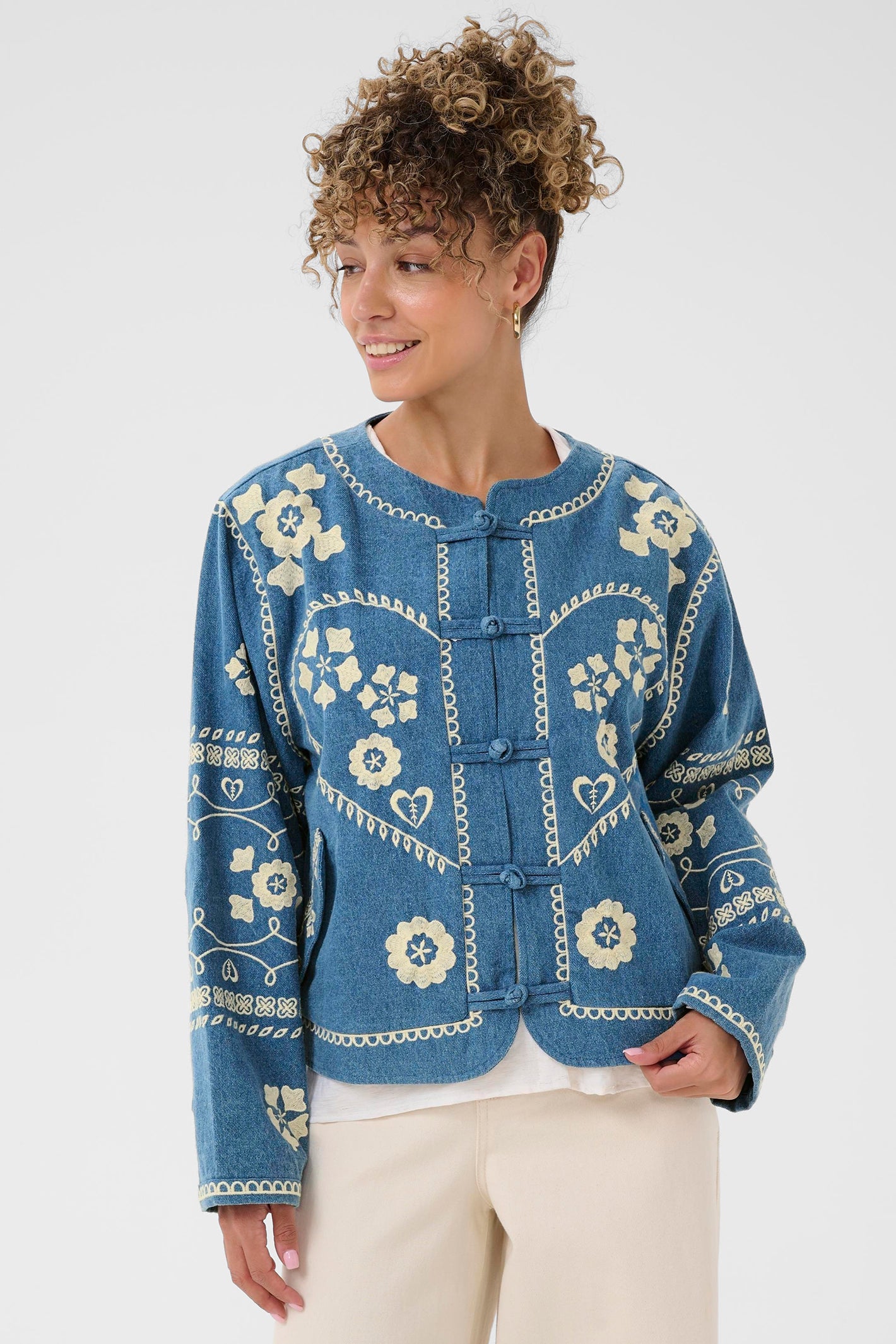 Cream Clothing CRTannie Portland Blue Jacket 10614559 104682