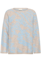 Cream Clothing CRTemikka Cashmere Blue Paisley Jumper 10614714 108859