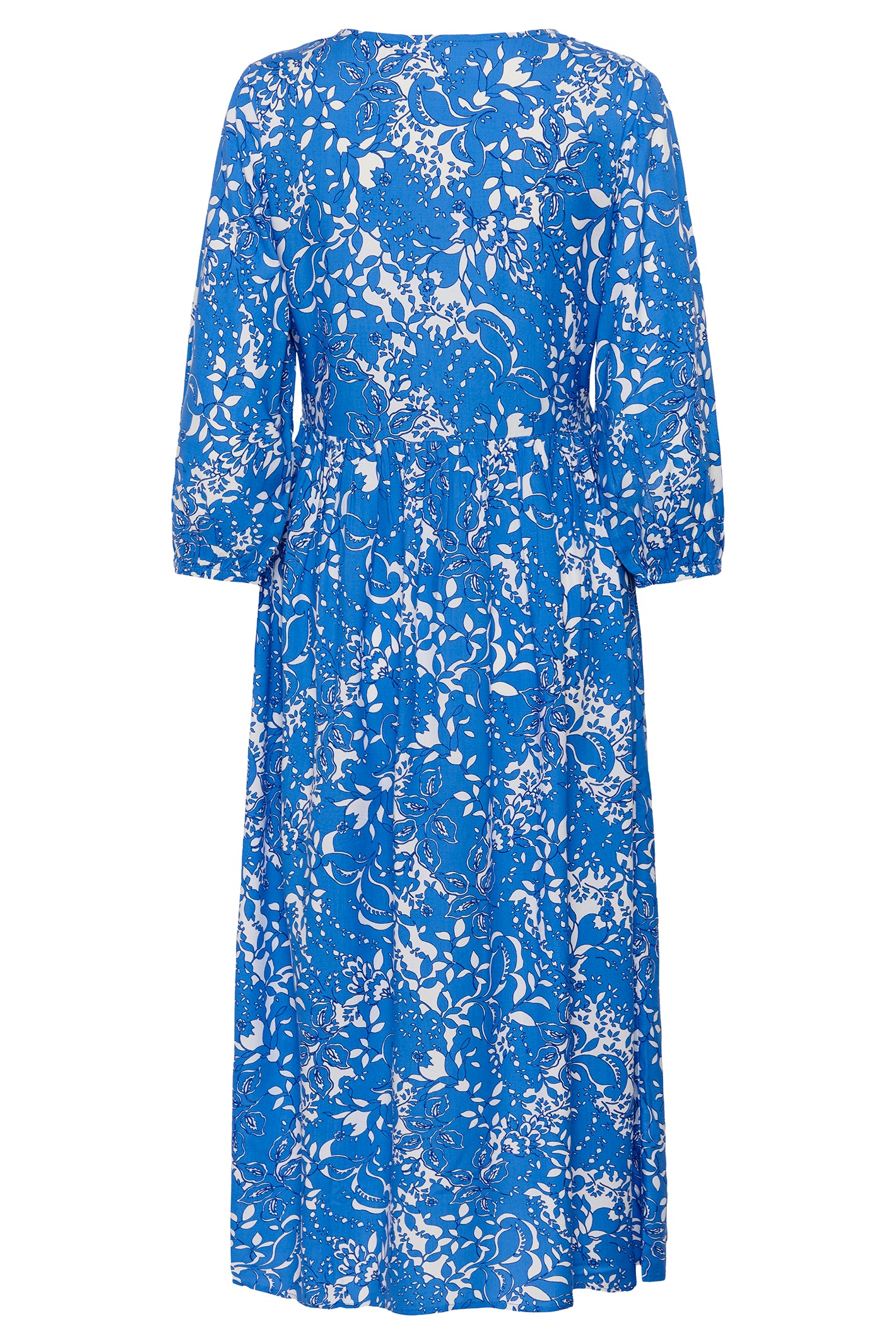 Cream Clothing CRTiah Blue Toile Smock Dress 10613476 109077