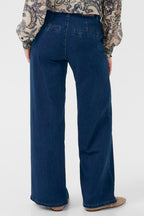 Cream Clothing CRVisti Oakland Mid Blue Wide Leg Jeans 32 Inch 10612286 108742