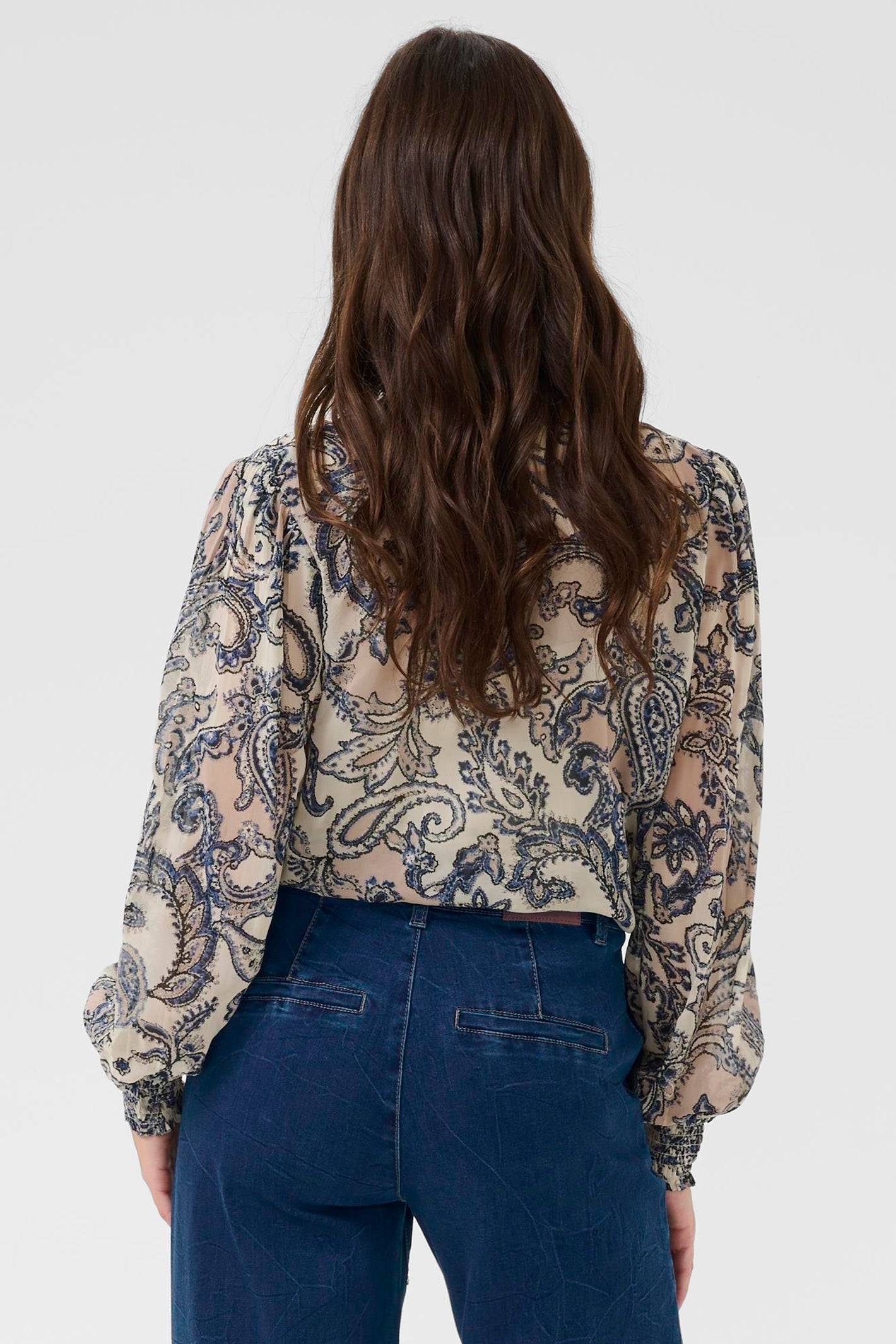 Cream Clothing CRVisti Oakland Mid Blue Wide Leg Jeans 32 Inch 10612286 108742