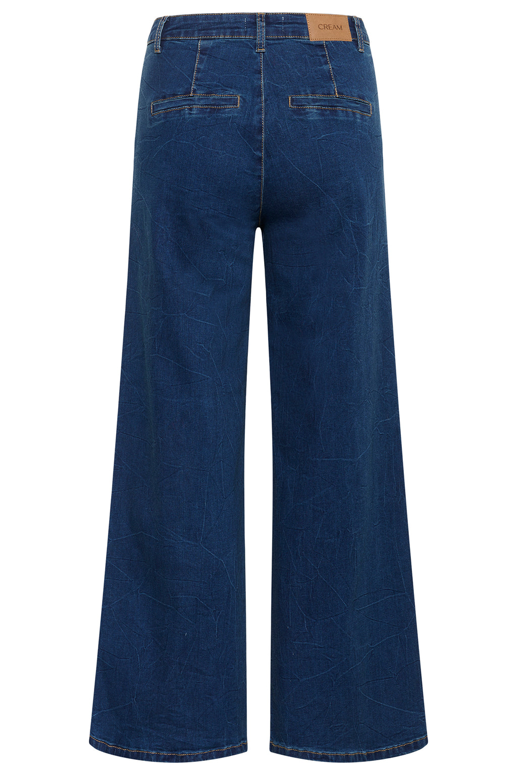 Cream Clothing CRVisti Oakland Mid Blue Wide Leg Jeans 32 Inch 10612286 108742