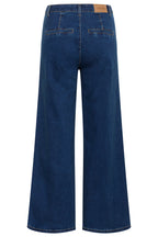 Cream Clothing CRVisti Oakland Mid Blue Wide Leg Jeans 32 Inch 10612286 108742
