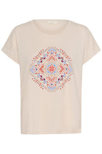 Cream Clothing CRWrikki Red Aztec T-Shirt 10614825 109226