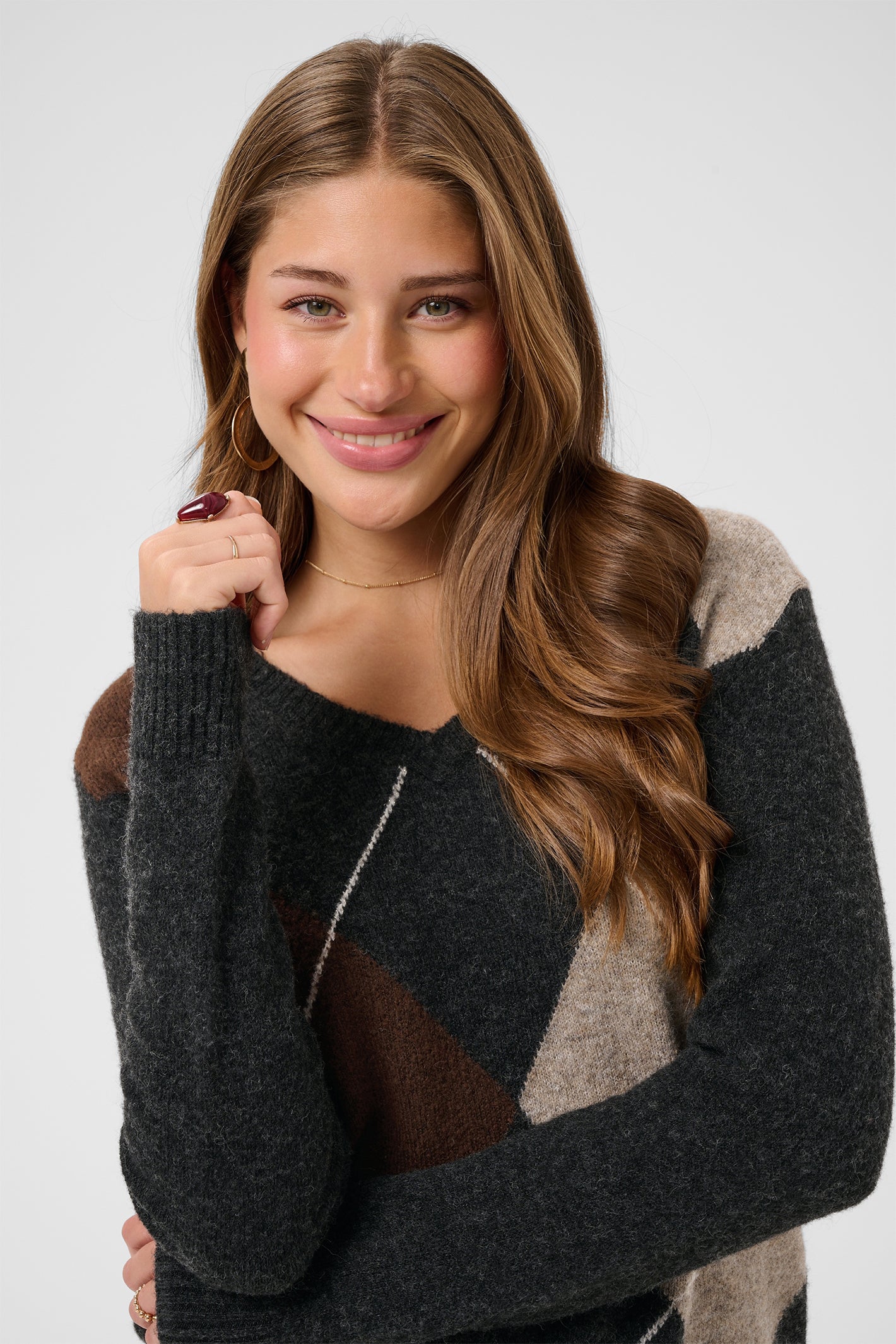 Cream CRHope pitch black jumper at OSO Boutique