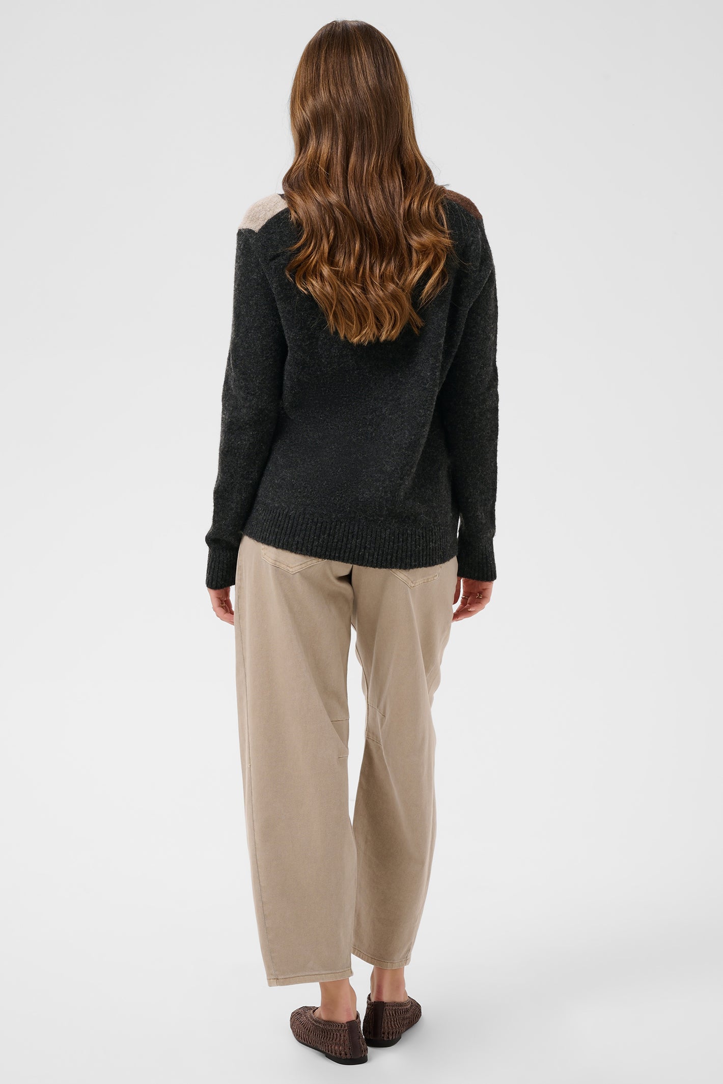 Cream CRHope pitch black jumper at OSO Boutique