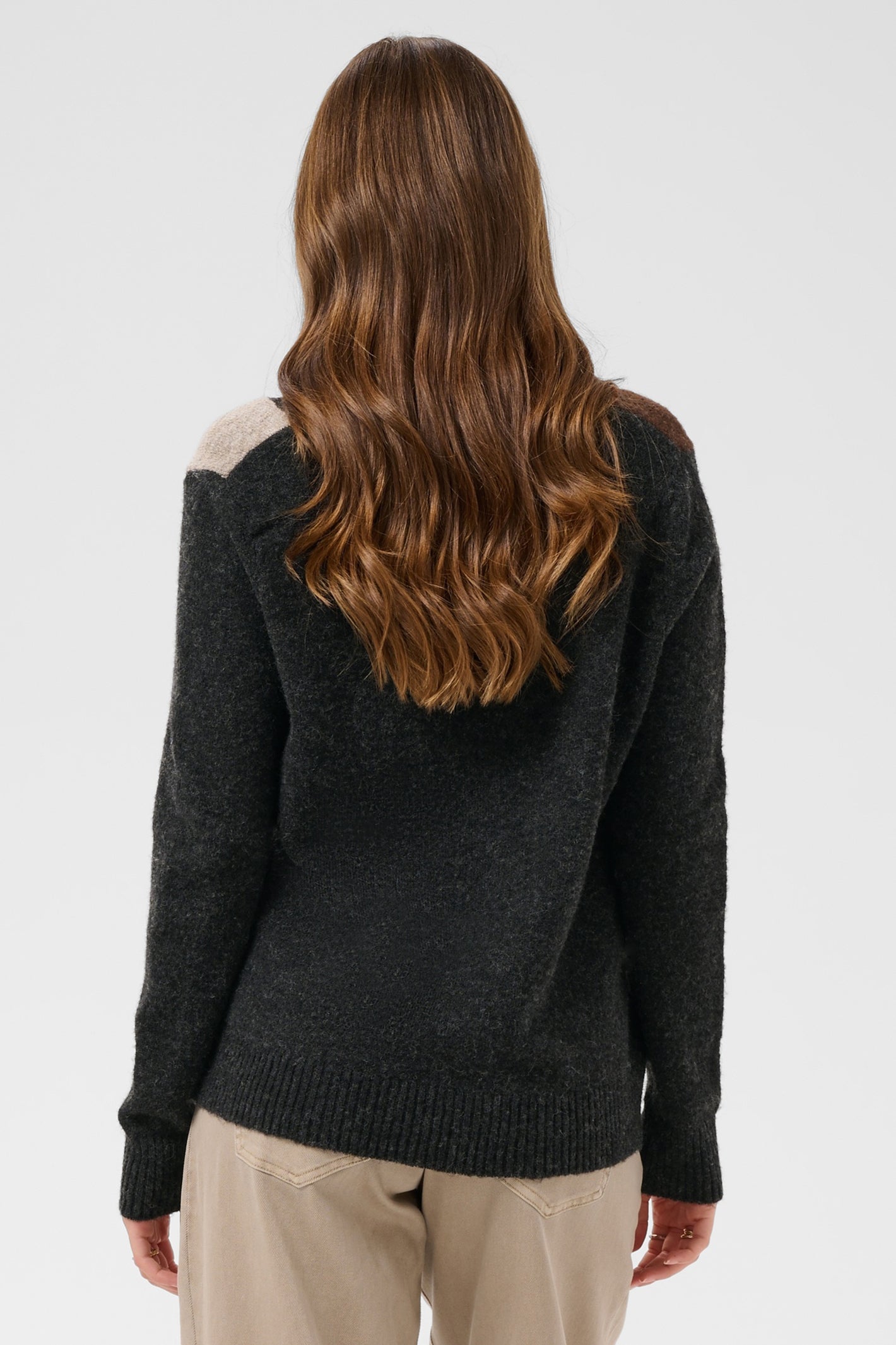 Cream CRHope pitch black jumper at OSO Boutique