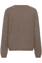 Cream CRMela java brown melange jumper at OSO Boutique