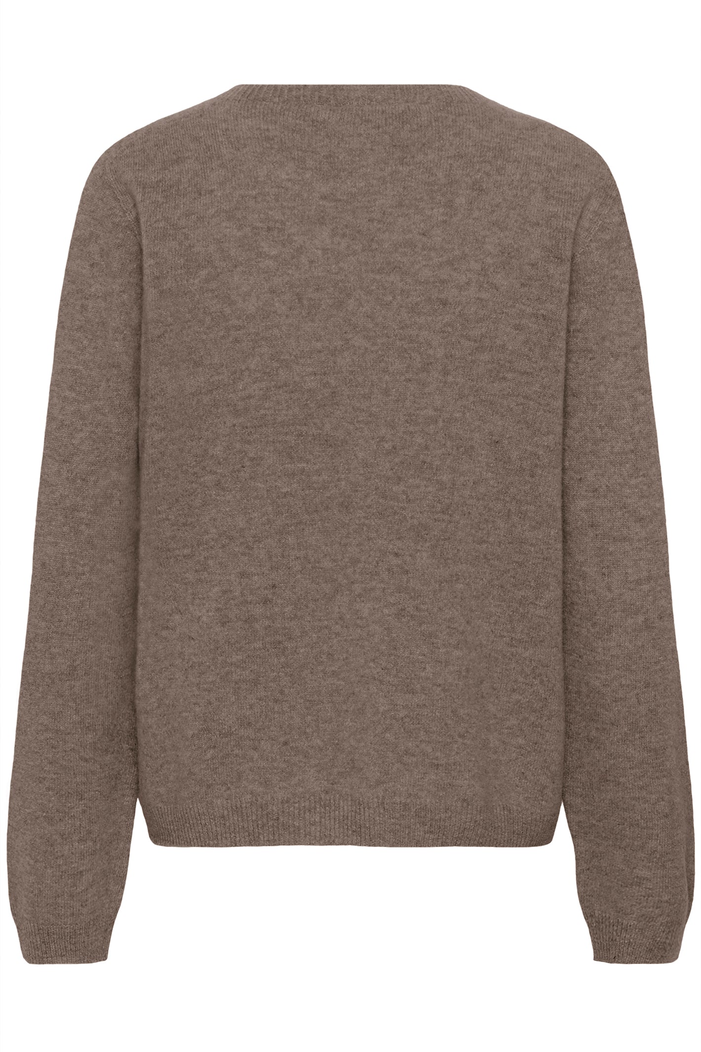 Cream CRMela java brown melange jumper at OSO Boutique