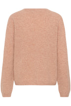Cream CRMela mahogany rose jumper at OSO Boutique