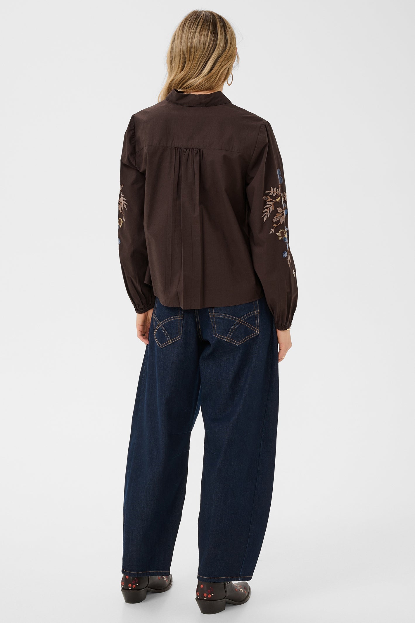 Cream CRPeona java brown shirt at OSO Boutique