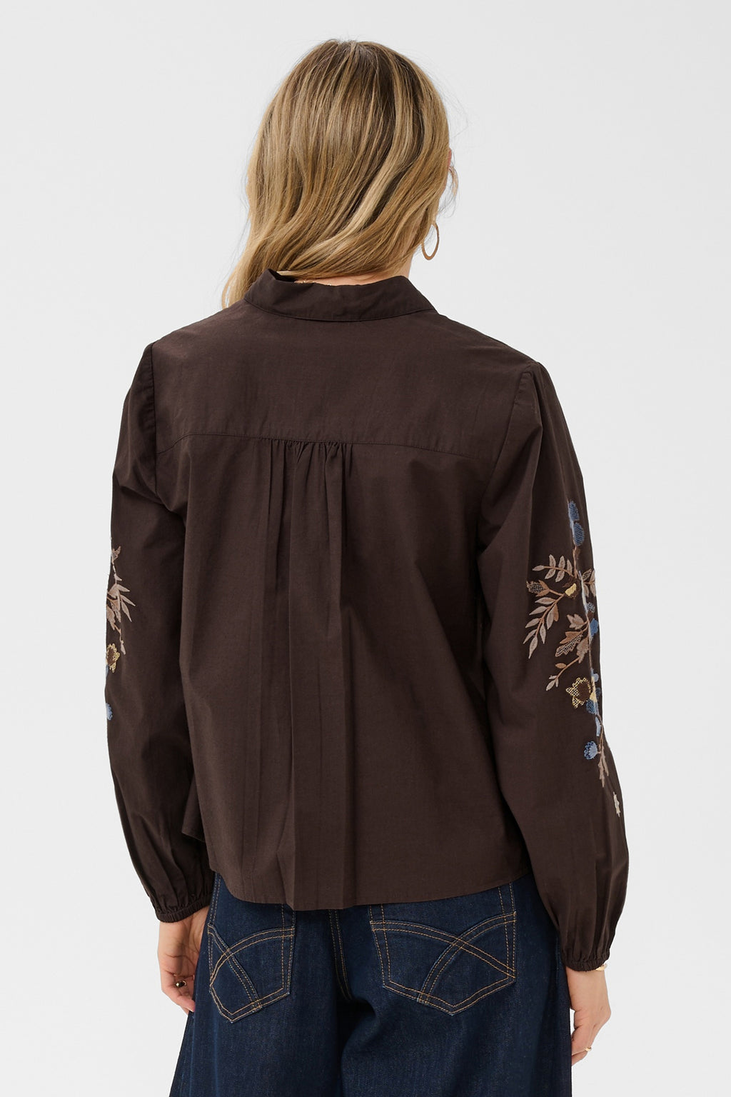 Cream CRPeona java brown shirt at OSO Boutique