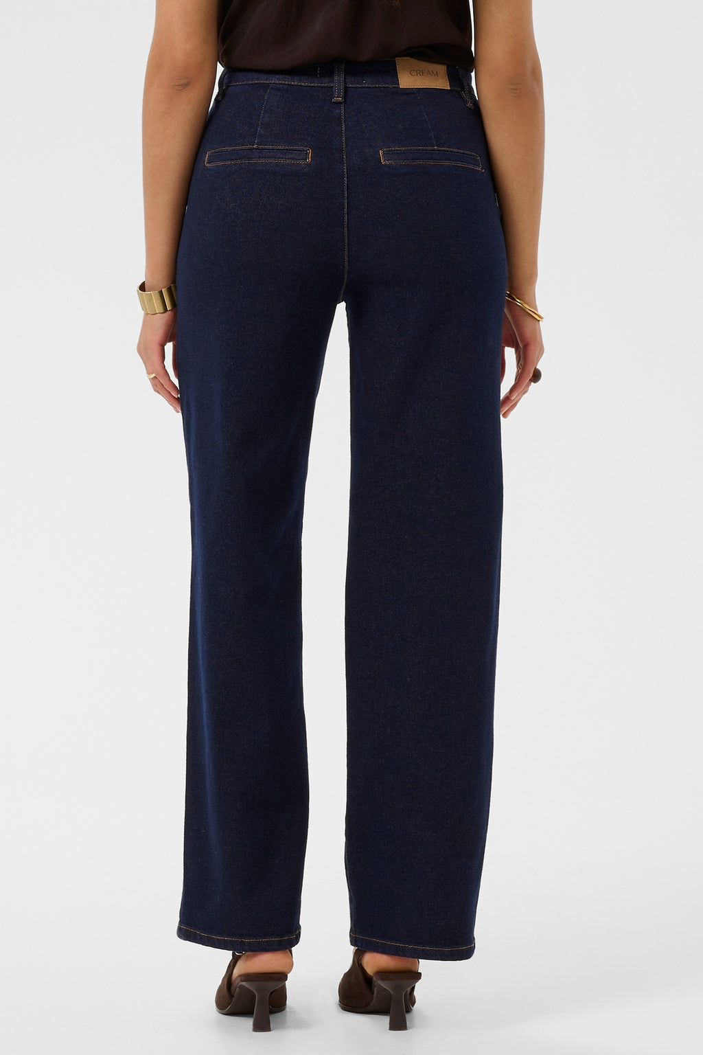 Cream CRVisti Cape Breton straight leg jeans at OSO Boutique